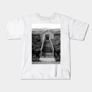 Alviso Park. A Gate to the Bay. Alviso, California 2010 Kids T-Shirt